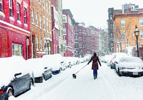 Weather disruption, Boston